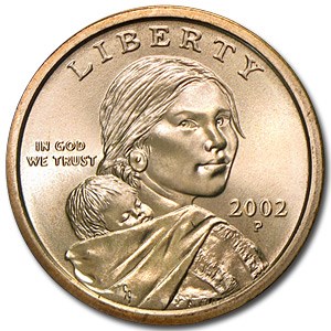 2002-P Sacagawea Dollar BU 2002-P Sacagawea Dollar BU
